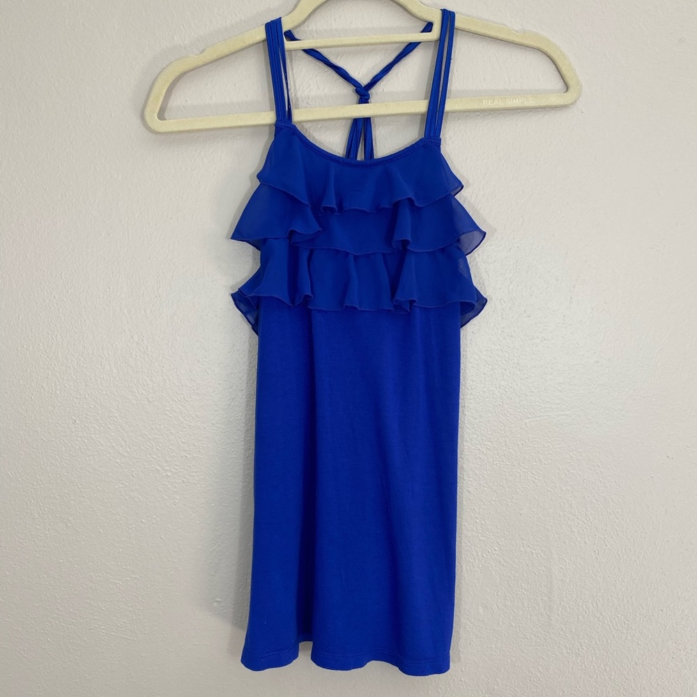 EXPRESS ruffle top